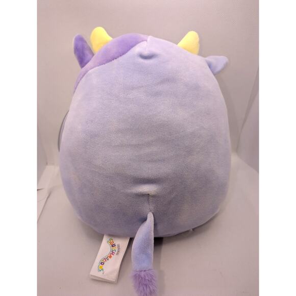 Squishmallow 7" Bubba Cow Farm Squad Squishy Soft Plush Toy Stuffed Animal NEW - Picture 4 of 8